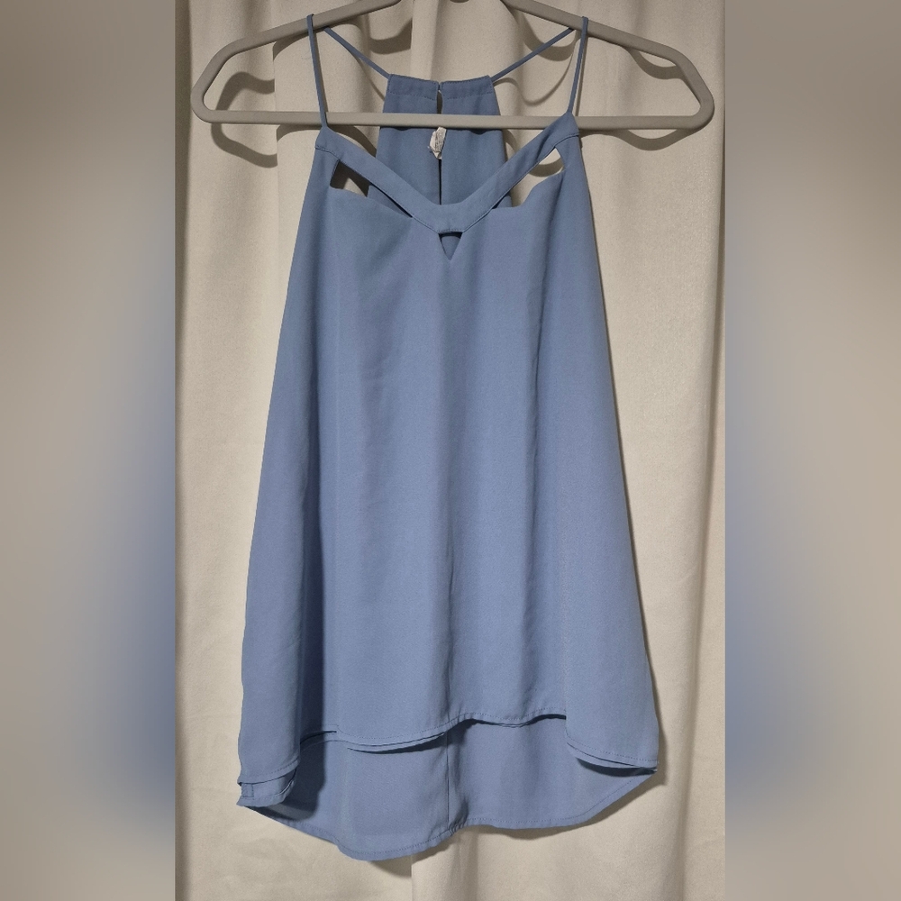 Express Dusty Blue Blouse
